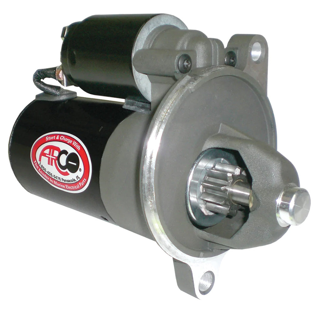 ARCO Marine HighPerformance Inboard Starter wGear Reduction  Permanent Magnet  Clockwise Rotation Late Model