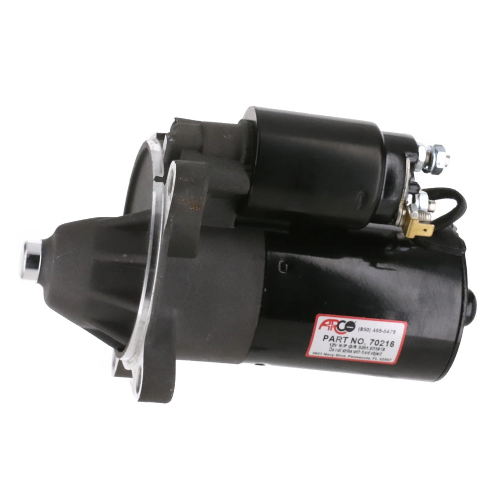 ARCO Marine HighPerformance Inboard Starter wGear Reduction  Permanent Magnet  Clockwise Rotation 23 Fords