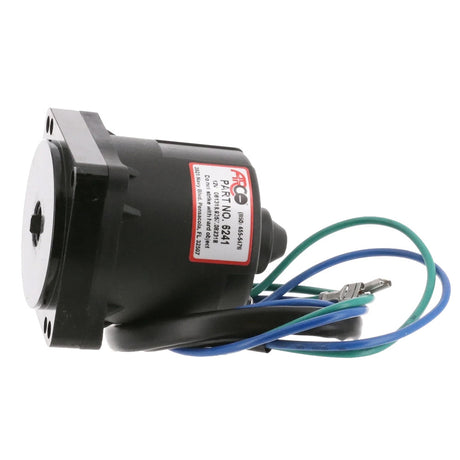 ARCO Marine Replacement JohnsonEvinrude Tilt Trim Motor  2Wire 4 Bolt Flat Blade Shaft