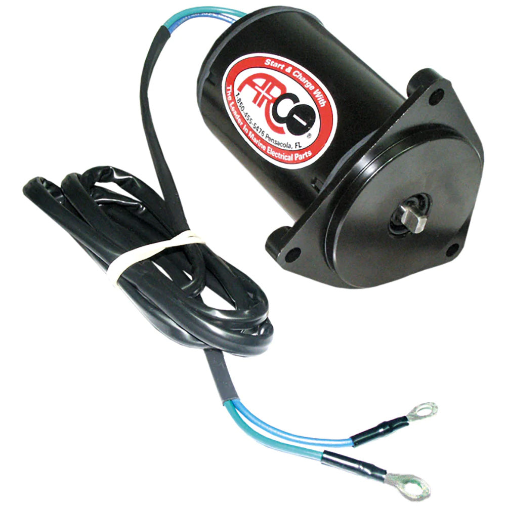 ARCO Marine Replacement Outboard Tilt Trim Motor  Yamaha 2Wire 3 Bolt Flat Blade