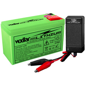 Vexilar 12V  12 AH MAX Lithium Battery wV420L Rapid Charger