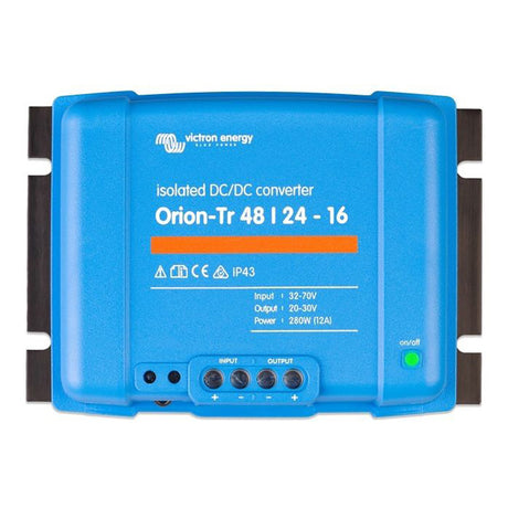 Victron OrionTR DCDC Converter  48 VDC to 24 VDC  16AMP Isolated