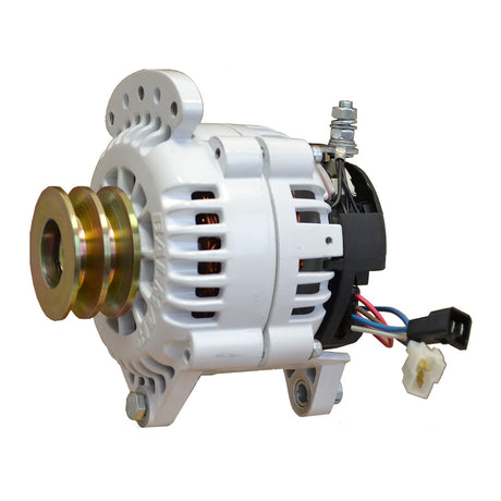Balmar Alternator 100 AMP 12V 315 Dual Foot Saddle Pulley wIsolated Ground
