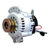 Balmar Alternator 100 AMP 12V 12 Single Foot Spindle Mount Dual Vee Pulley wIsolated Ground