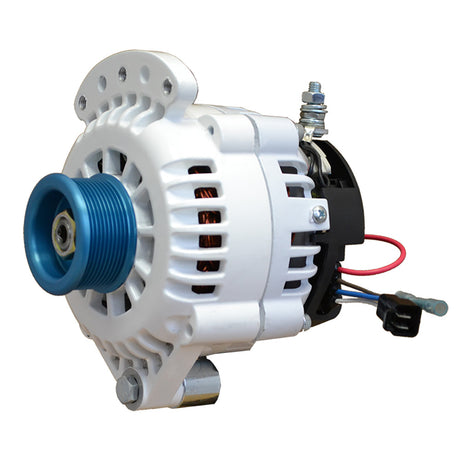 Balmar Alternator 100 AMP 12V 12 Single Foot Spindle Mount J10 Pulley wIsolated Ground
