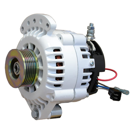 Balmar Alternator 100 AMP 12V 12 Single Foot Spindle Mount K6 Pulley wIsolated Ground