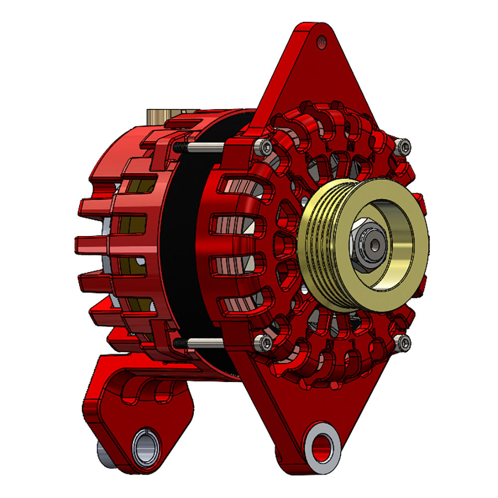 Balmar Alternator 170 AMP 12V 4 Dual Foot Saddle K6 Pulley