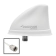Shakespeare Dorsal Antenna White Low Profile 26 RGB Cable wPL259