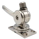 Shakespeare 6187 Sleek  Compact Stainless Steel Rotatable 4Way Ratchet Mount