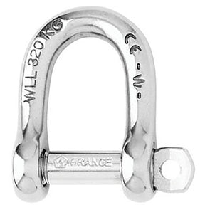 Wichard Not SelfLocking D Shackle  14mm Diameter  916