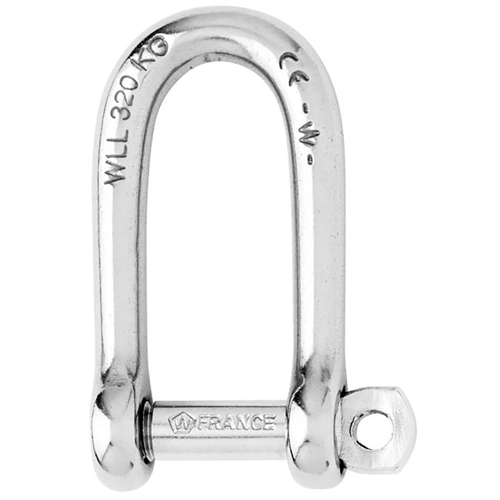 Wichard SelfLocking Long D Shackle  10mm Diameter  1332