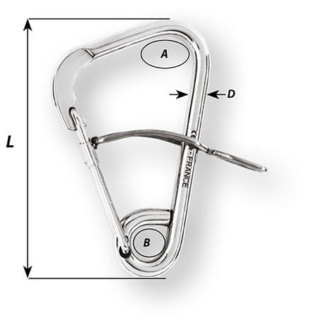 Wichard Automatic Mooring Hook  170mm Length  61116