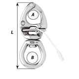 Wichard HR Quick Release Snap Shackle With Large Bail  80mm Length  3532