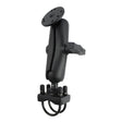 RAM Mount RAM Double UBolt Rail Mount fLarger Rails