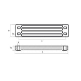 Tecnoseal Zinc Yamaha Bar Anode fEngine Bracket