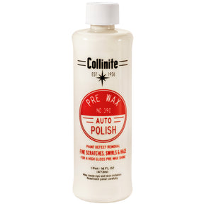 Collinite 390 PreWax Auto Polish  16oz