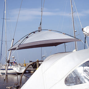 Blue Performance Free Hanging Sunshade  Large