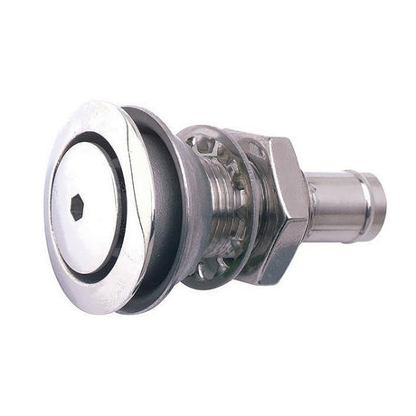 Attwood 316 Stainless Steel Alloy Flush Mount Fuel Vent  Straight Vent