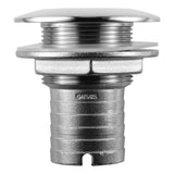 Attwood Stainless Steel ThruHull Short Straight Barbed  112 Inner Diameter