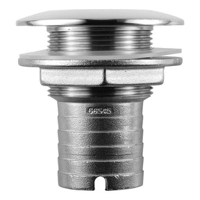 Attwood Stainless Steel ThruHull Short Straight Barbed  112 Inner Diameter