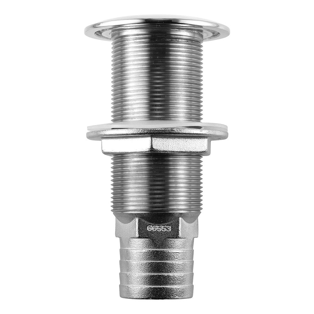 Attwood Stainless Steel Scupper Valve Barbed  112 Hose Size