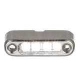 Attwood White LED Micro Light wStainless Steel Bezel  Vertical Mount