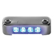 Attwood Blue LED Micro Light wStainless Steel Bezel  Vertical Mount