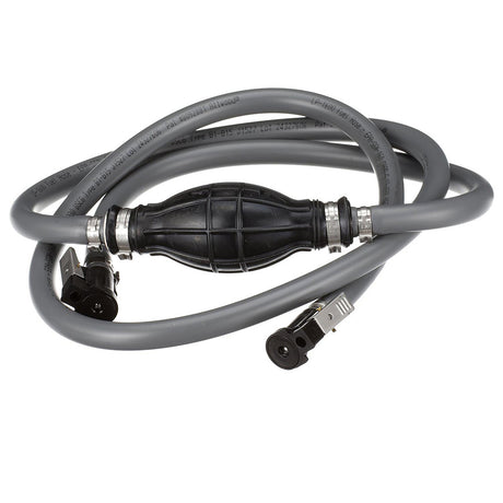 Attwood JohnsonEvinrude Fuel Line Kit  38 Diameter x 6 Length No Tank Fitting