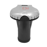 Attwood Deck Fill fCarbon Canister System  Straight Body  Scalloped Chrome Cap