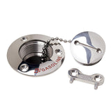 Attwood Gasoline Deck Fill  112 Stainless Steel Alloy