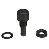 Attwood Straight Fuel Vent  Black Polypropylene