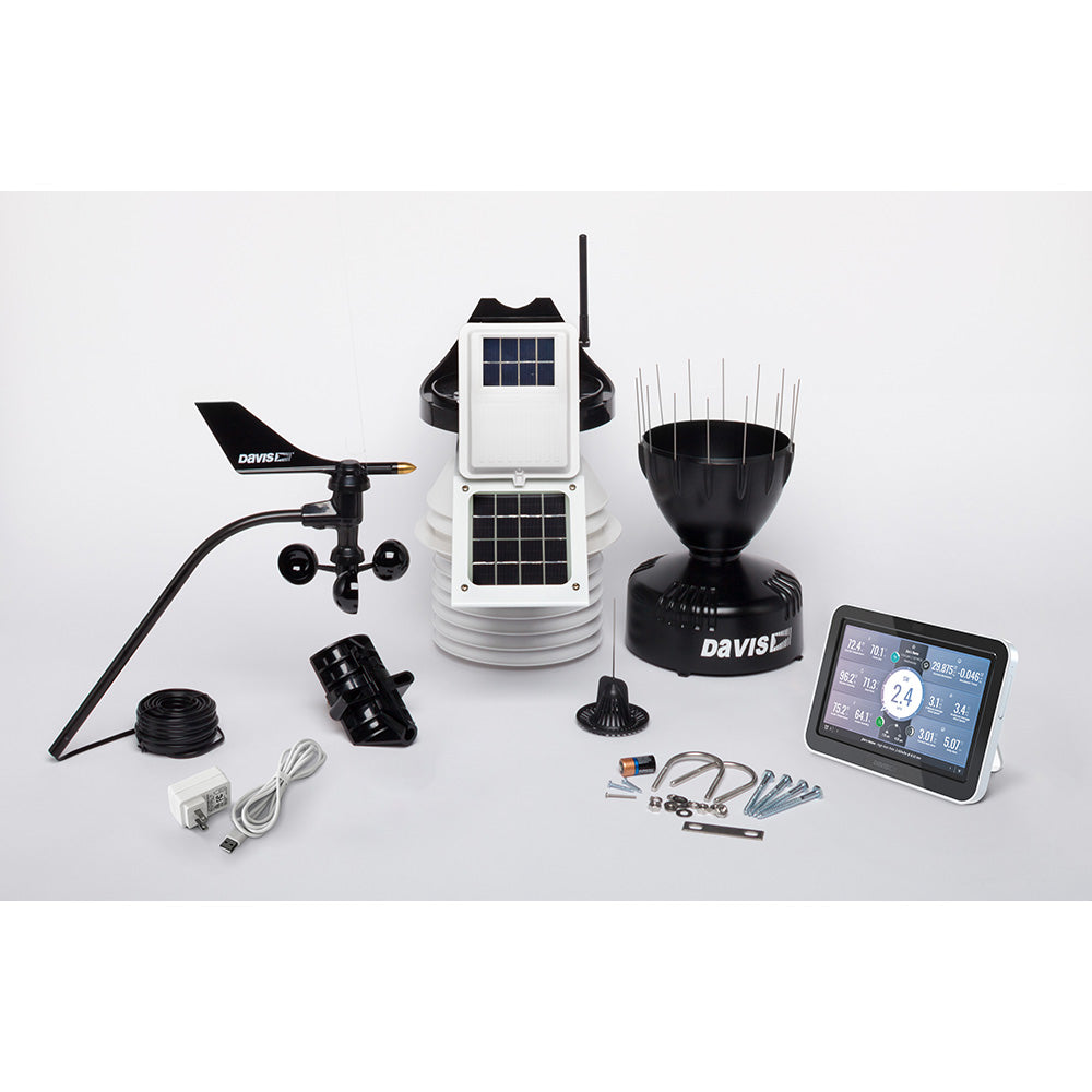 Davis Vantage Pro2 Wireless Weather Station wWeatherLink Console  24hr Fan Aspirated Radiation Shield