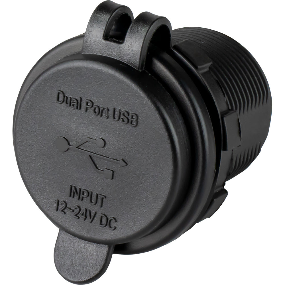 SeaDog Round Dual USB  USBC Power Socket