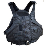 First Watch AV1000 Kayak Style Duty PFD  Black  ML