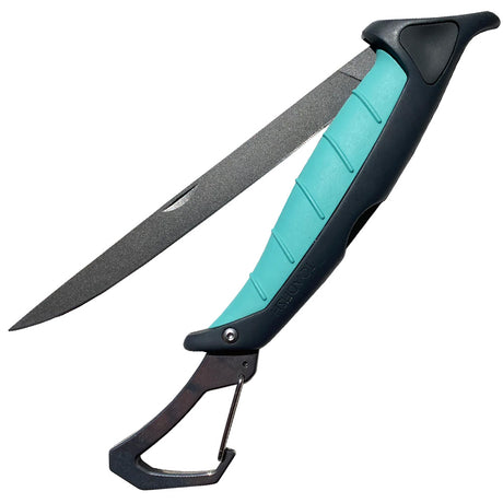 Toadfish Stowaway Folding Fillet Knife wBuiltIn Carabiner  7