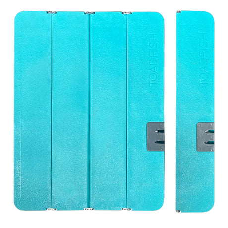 Toadfish XL Stowaway Folding Cutting Board wBuiltIn Knife Sharpener  Teal