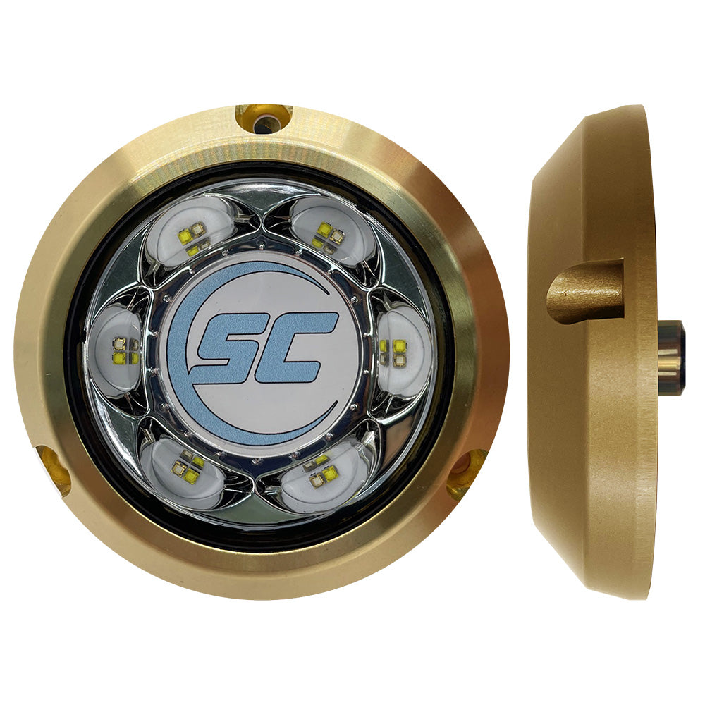 ShadowCaster SC3 Series Bimini Blue Bronze Surface Mount Underwater Light