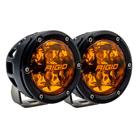RIGID Industries 360 Series 4 Spot wAmber Pro Lens  Pair