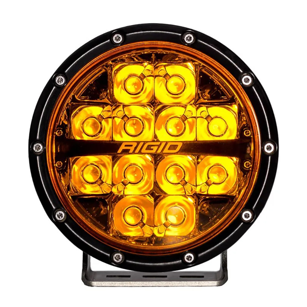 RIGID Industries 360 Series 6 Spot wAmber Pro Lens  Pair