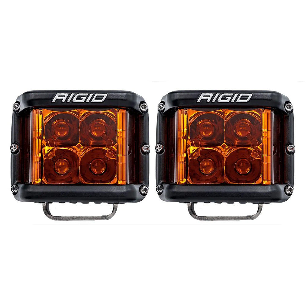 RIGID Industries DSS Spot wAmber Pro Lens  Pair