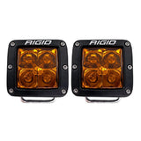 RIGID Industries DSeries Spot wAmber Pro Lens  Pair