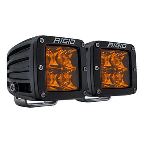 RIGID Industries DSeries Spot wAmber Pro Lens  Pair