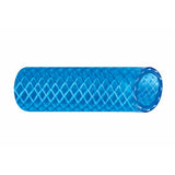 Trident Marine 12 x 50 Boxed Reinforced PVC FDA Cold Water Feed Line Hose  Drinking Water Safe  Translucent Blue