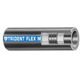 Trident Marine 112 x 50 Coil Flex Marine Wet Exhaust  Water Hose  Black