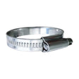 Trident Marine 316 SS NonPerforated Worm Gear Hose Clamp  1532 Band  58  1516 Clamping Range  10Pack  SAE Size 8