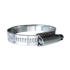 Trident Marine 316 SS NonPerforated Worm Gear Hose Clamp  1532 Band  34  118 Clamping Range  10Pack  SAE Size 10