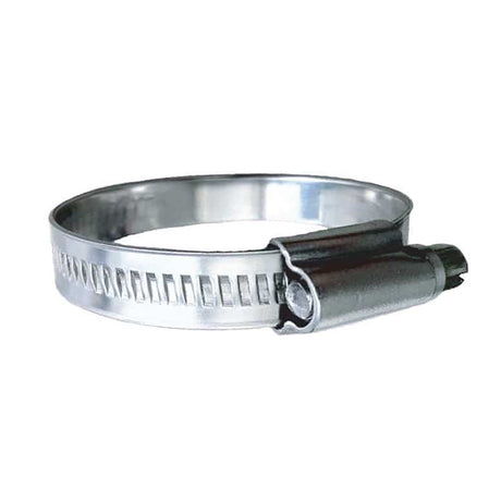 Trident Marine 316 SS NonPerforated Worm Gear Hose Clamp  1532 Band  2  2916 Clamping Range  10Pack  SAE Size 32