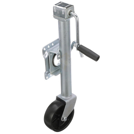 Attwood FoldUp Trailer Jack  1000 lb Capacity  Single Wheel