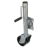 Attwood FoldUp Trailer Jack  1500 lb Capacity  Dual Wheel