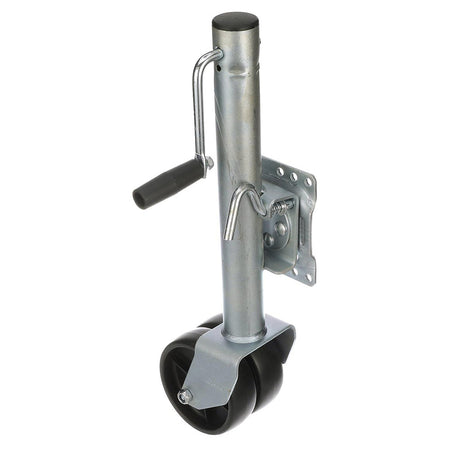 Attwood FoldUp Trailer Jack  1500 lb Capacity  Dual Wheel